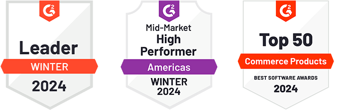 G2 award badges